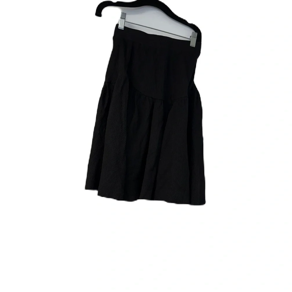 Girls Black Gray Mini Pleated Skater Skirt bundle of 4 size 10